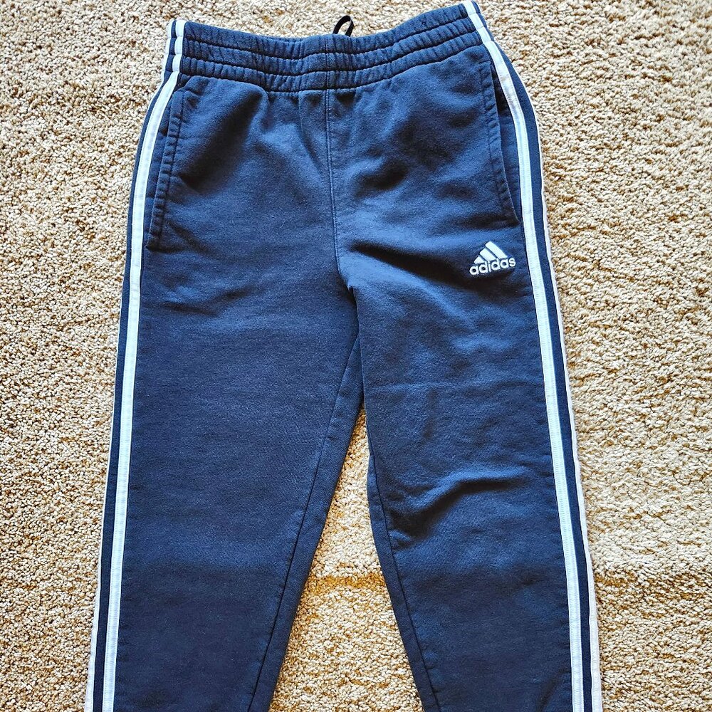 Adidas Big Boys Iconic Tricot Jogger Track Pant 10/12Y #backtoschool